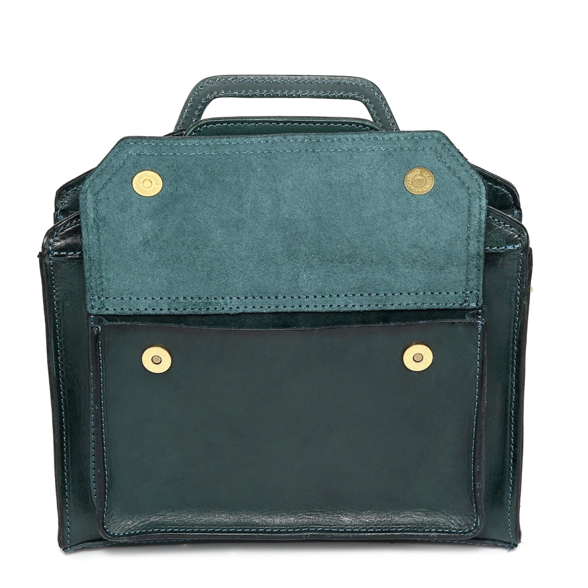 •SEATTLE• deep sea leather crossbody/handbag