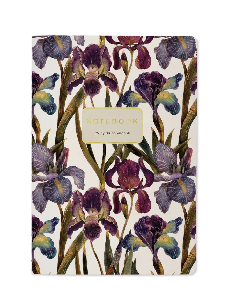 •IRISES• lined notebook