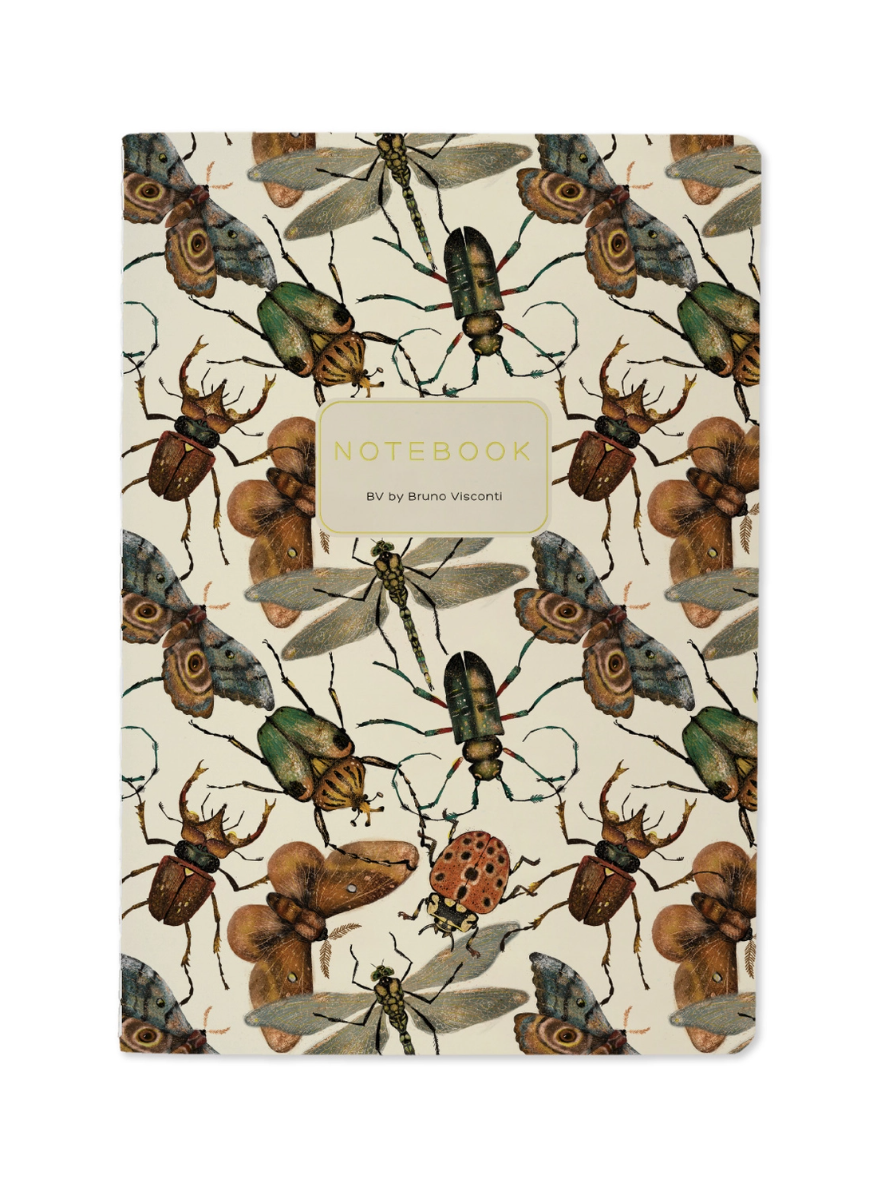 •ENTOMOLOGY• lined notebook