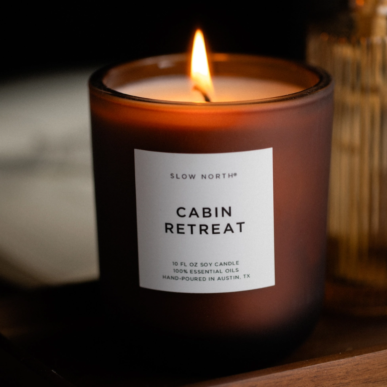 •CABIN RETREAT• soy wax candle
