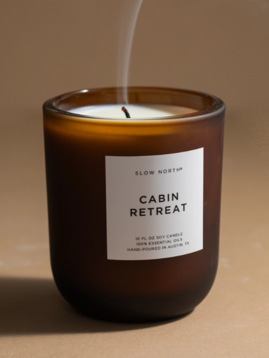 •CABIN RETREAT• soy wax candle