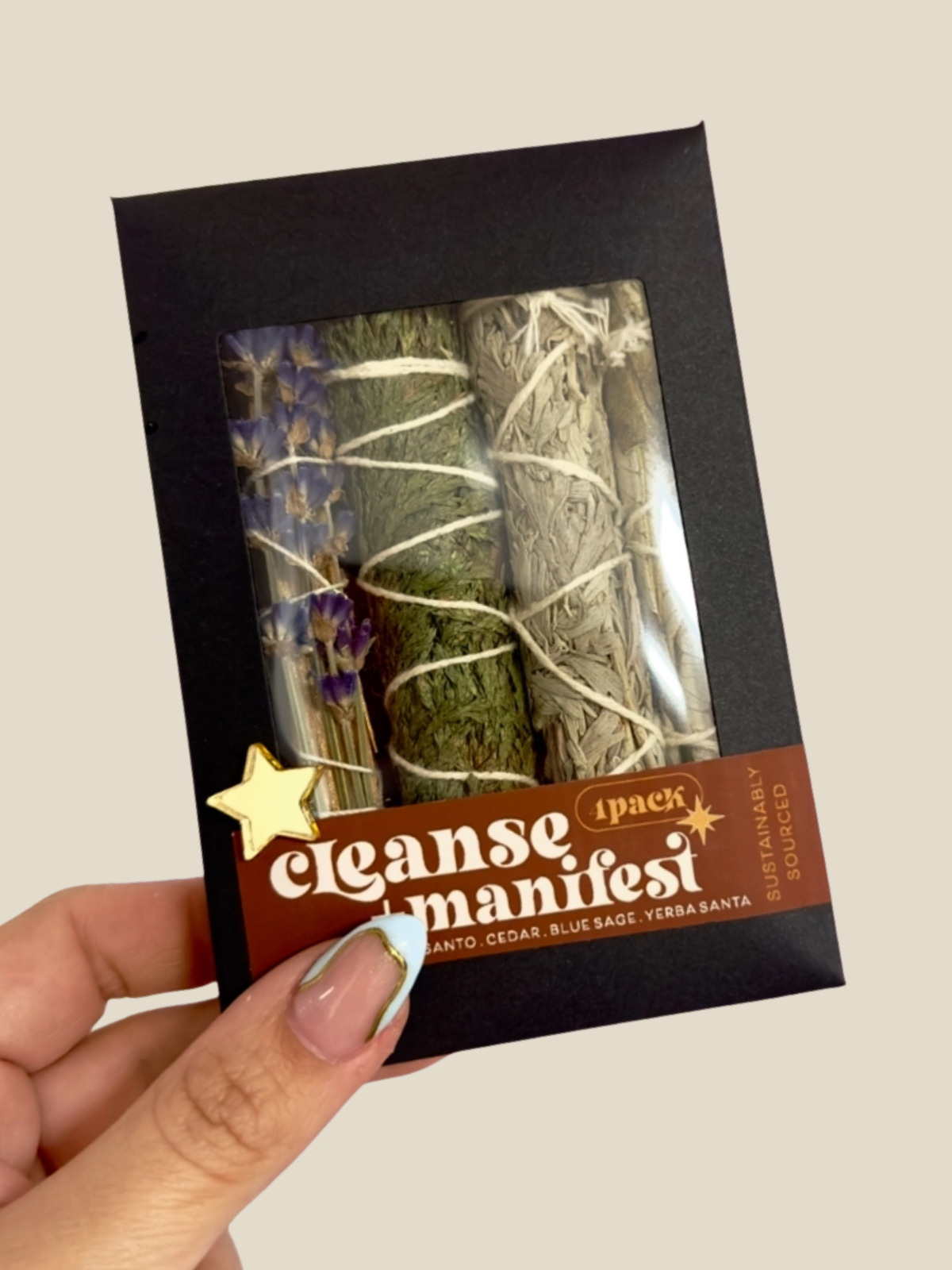 •CLEANSE + MANIFEST• smoke ritual box set