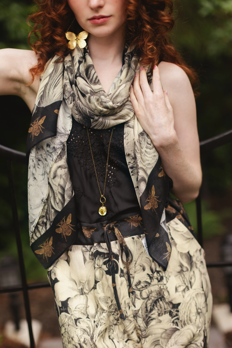 •HONEY & THE MOON• bamboo scarf