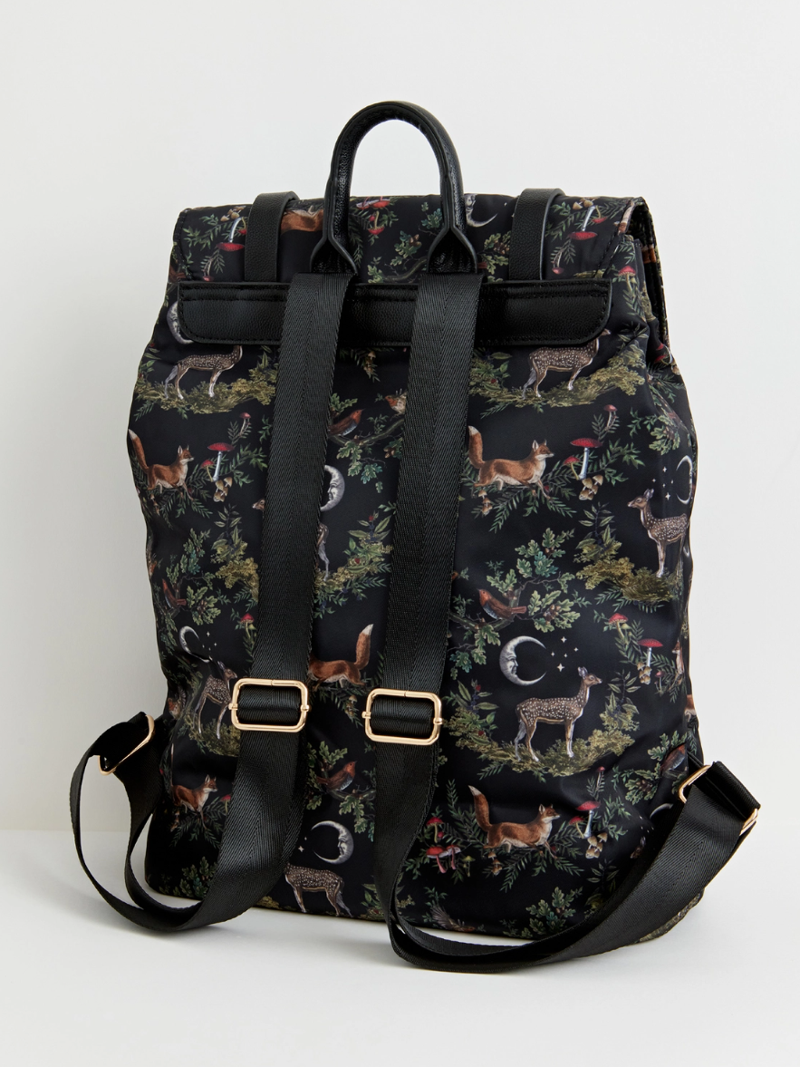 •WOODLAND - BLACK• backpack