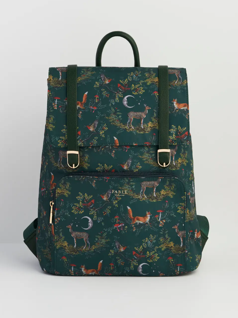 •WOODLAND - GREEN• backpack