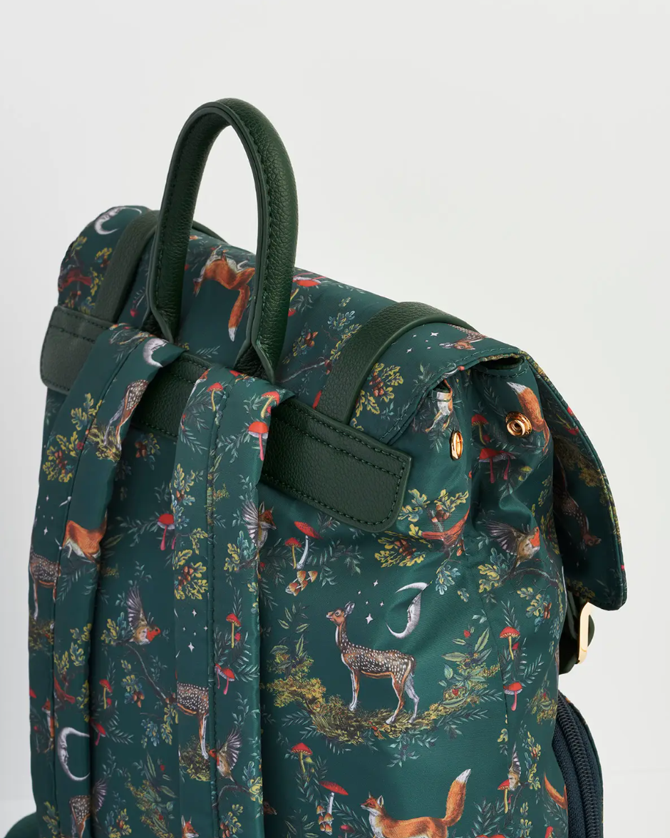 •WOODLAND - GREEN• backpack