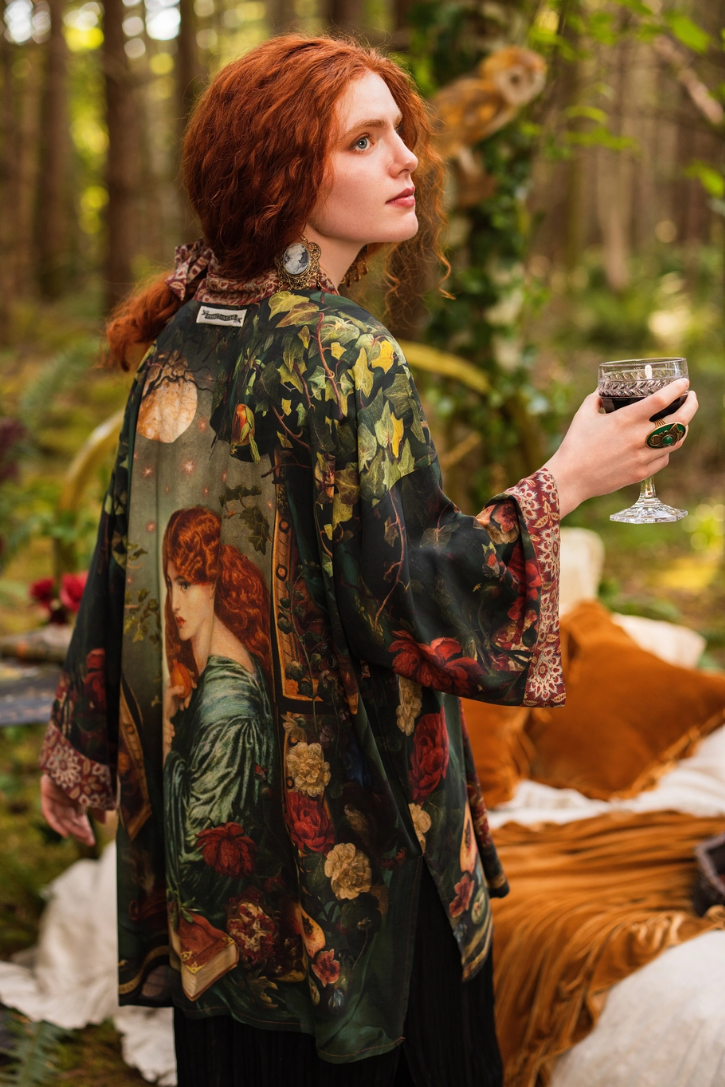 •SOLSTICE• bamboo cardigan with tie