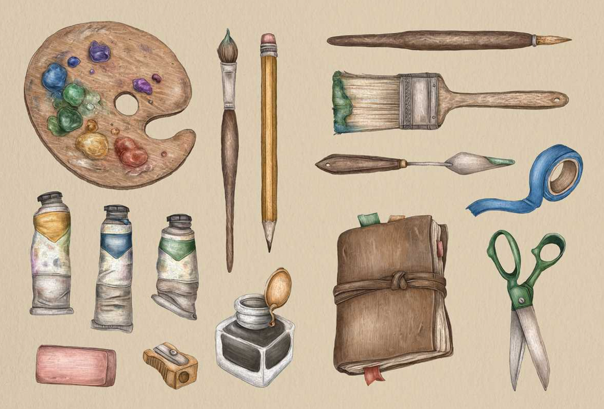 •THE COLLECTOR'S CURIO• sticker book