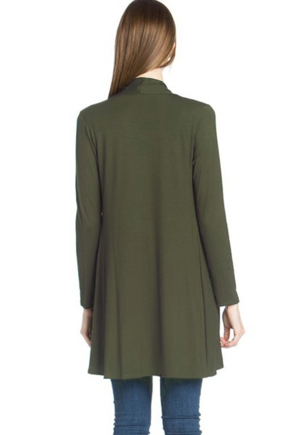 •VIVIENNE• soft drape midi cardigan (USA)