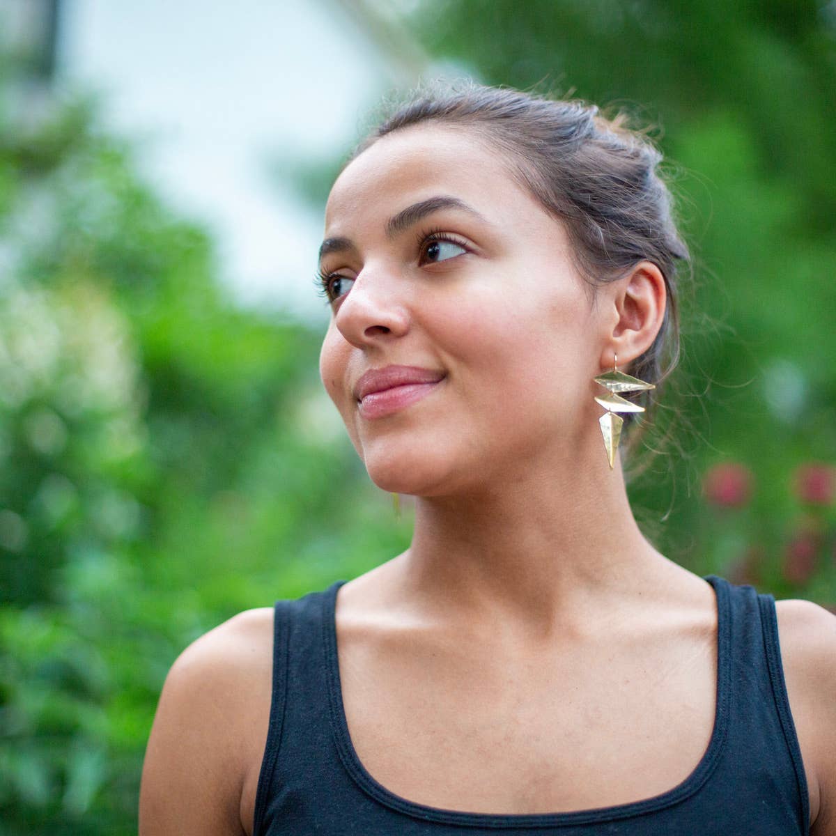 •MAEVE• gold dangle earrings