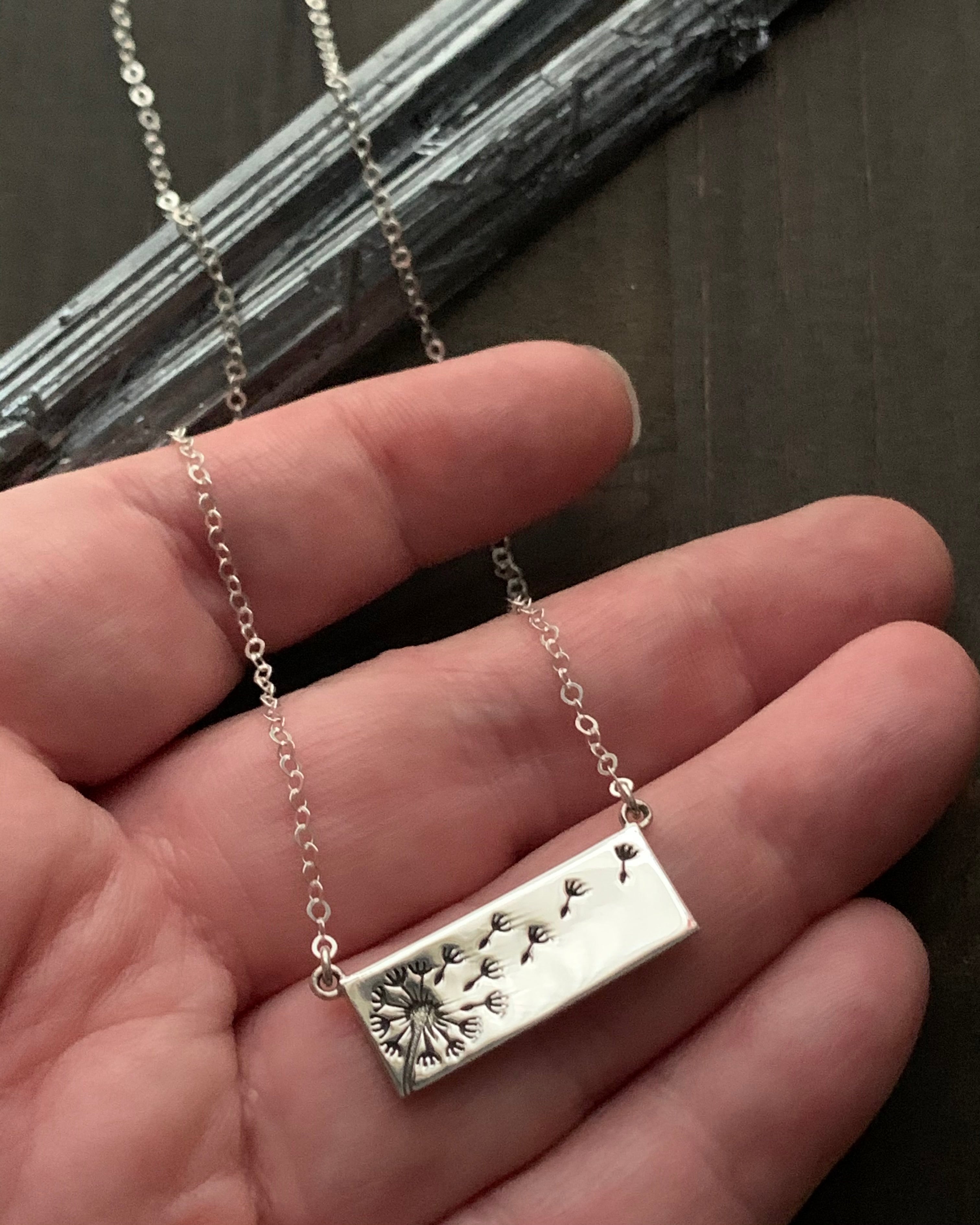 •DANDY BREEZE• silver necklace