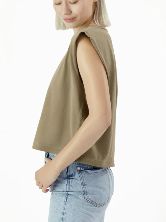 •TANGLE SNAKES• cotton muscle tee (USA)