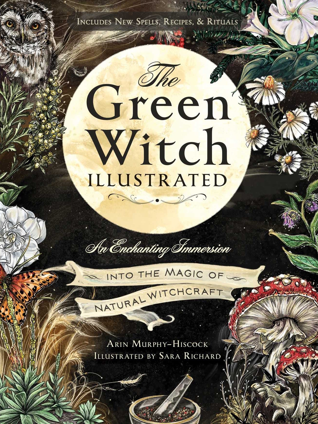 •GREEN WITCH ILLUSTRATED• hardcover book