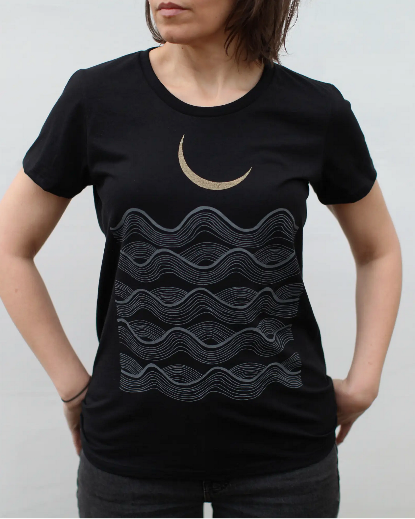 •FATHOMS• cotton blend classic tee (USA)