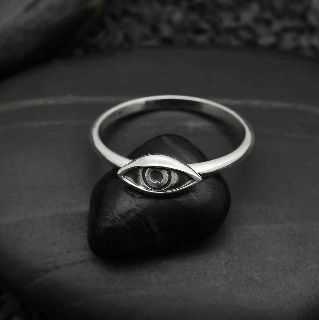 •EYE OF PROTECTION• sterling silver ring