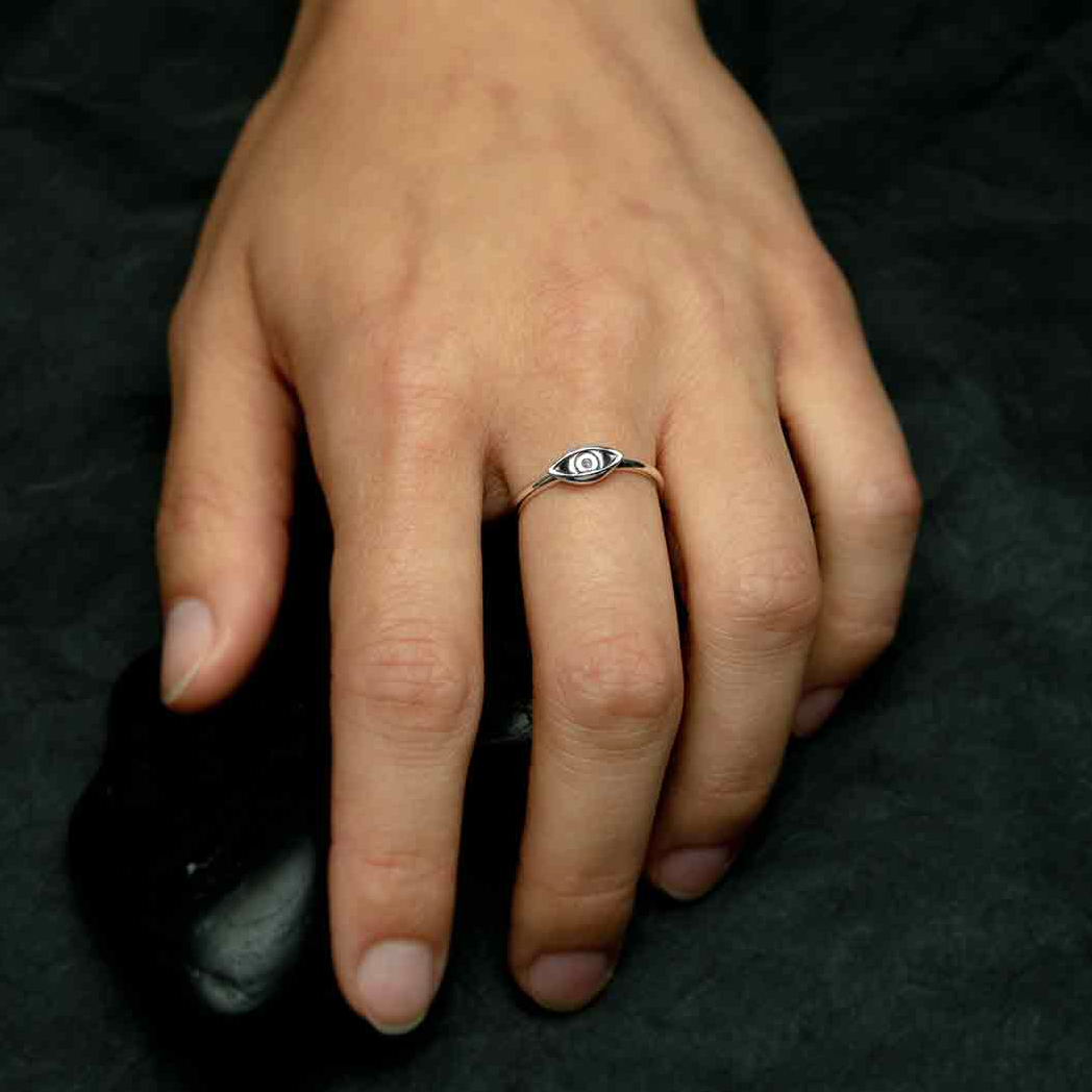 •EYE OF PROTECTION• sterling silver ring