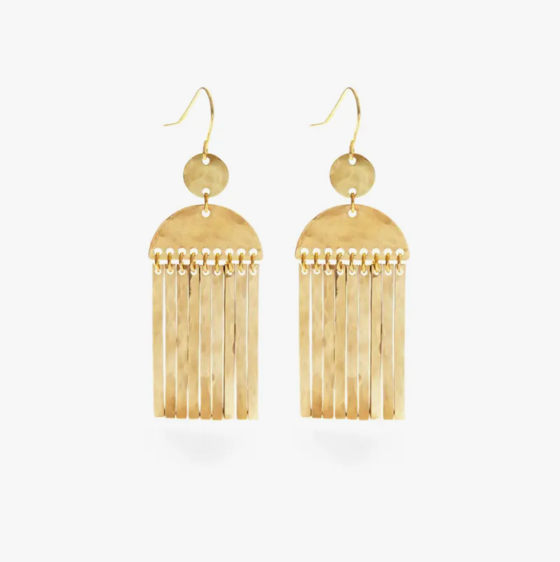 •SIDNA• gold dangle earrings