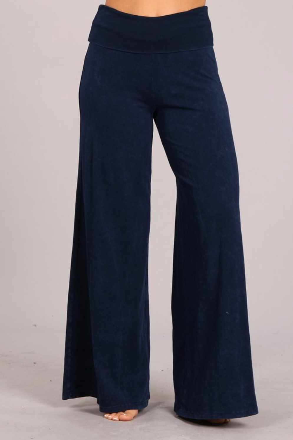 •BIANCA• cotton blend wide leg pants (USA)