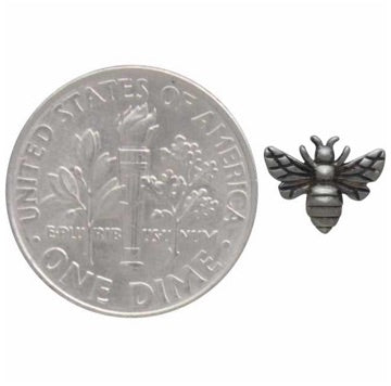 •LIL' BEE• silver stud earrings