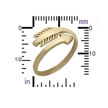 •MOVING FORWARD• adjustable bronze ring