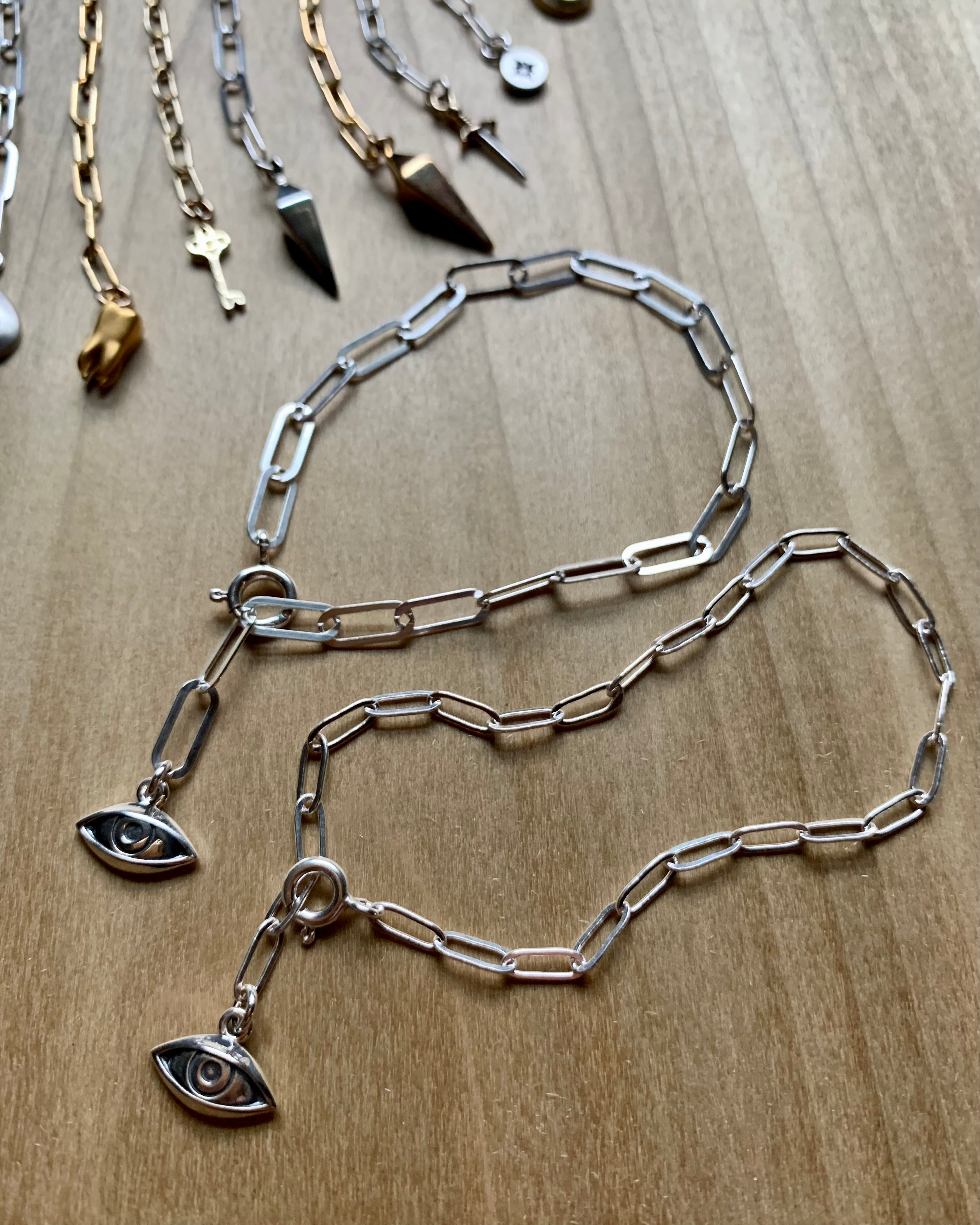 • GUARDIAN • silver linked bracelet