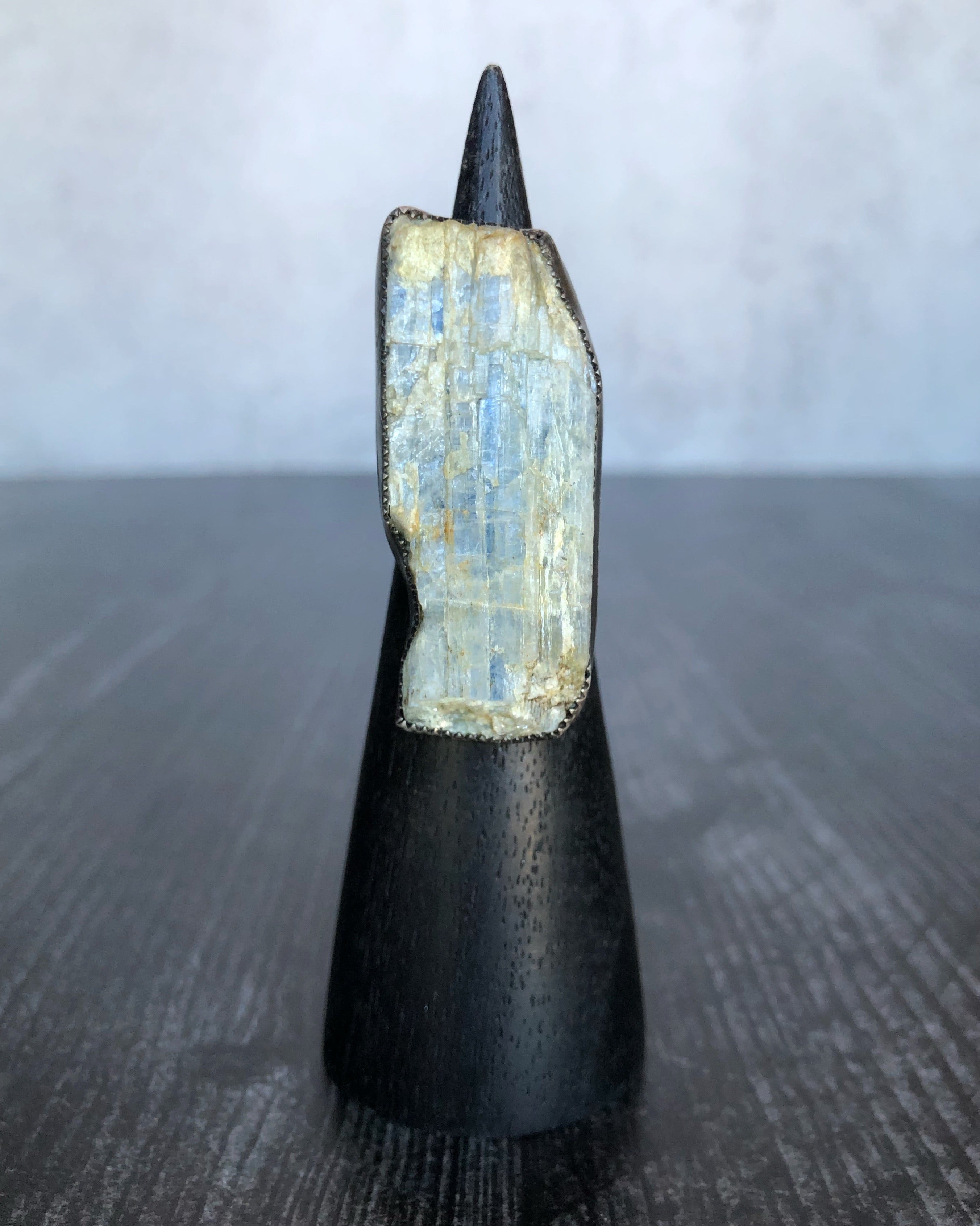 • VEIL • Kyanite + Silver Ring