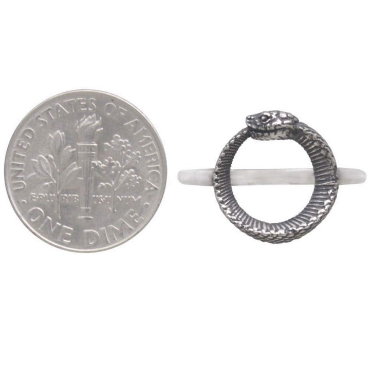•OUROBOROS• sterling silver ring