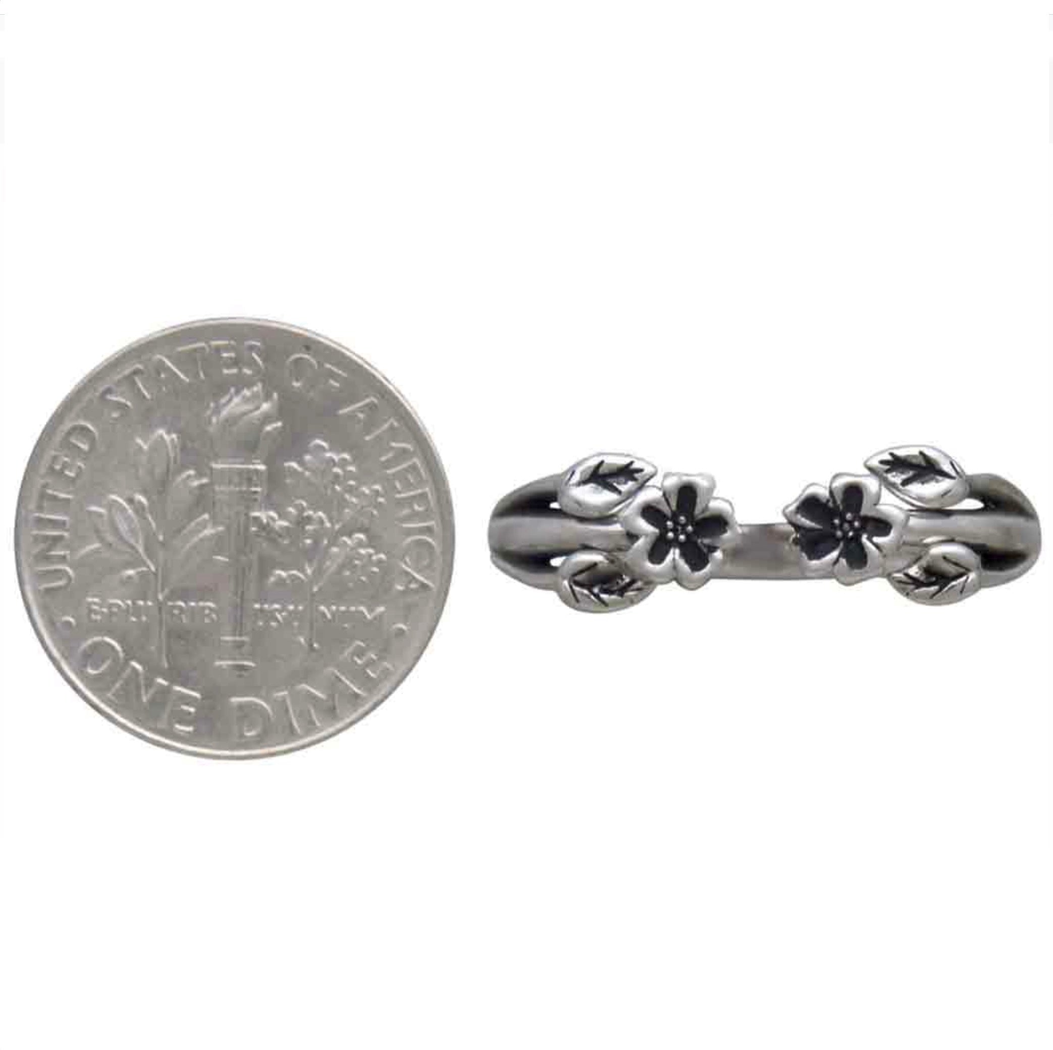 •RENNIE FLORA• adjustable silver ring