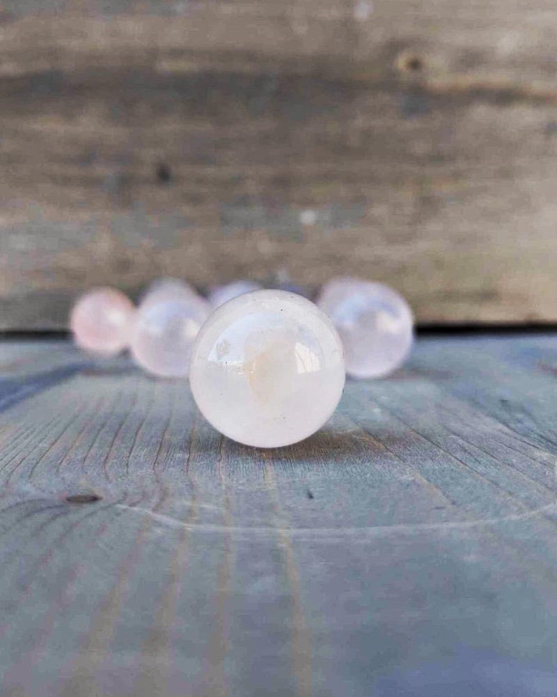 •ROSE QUARTZ• sphere