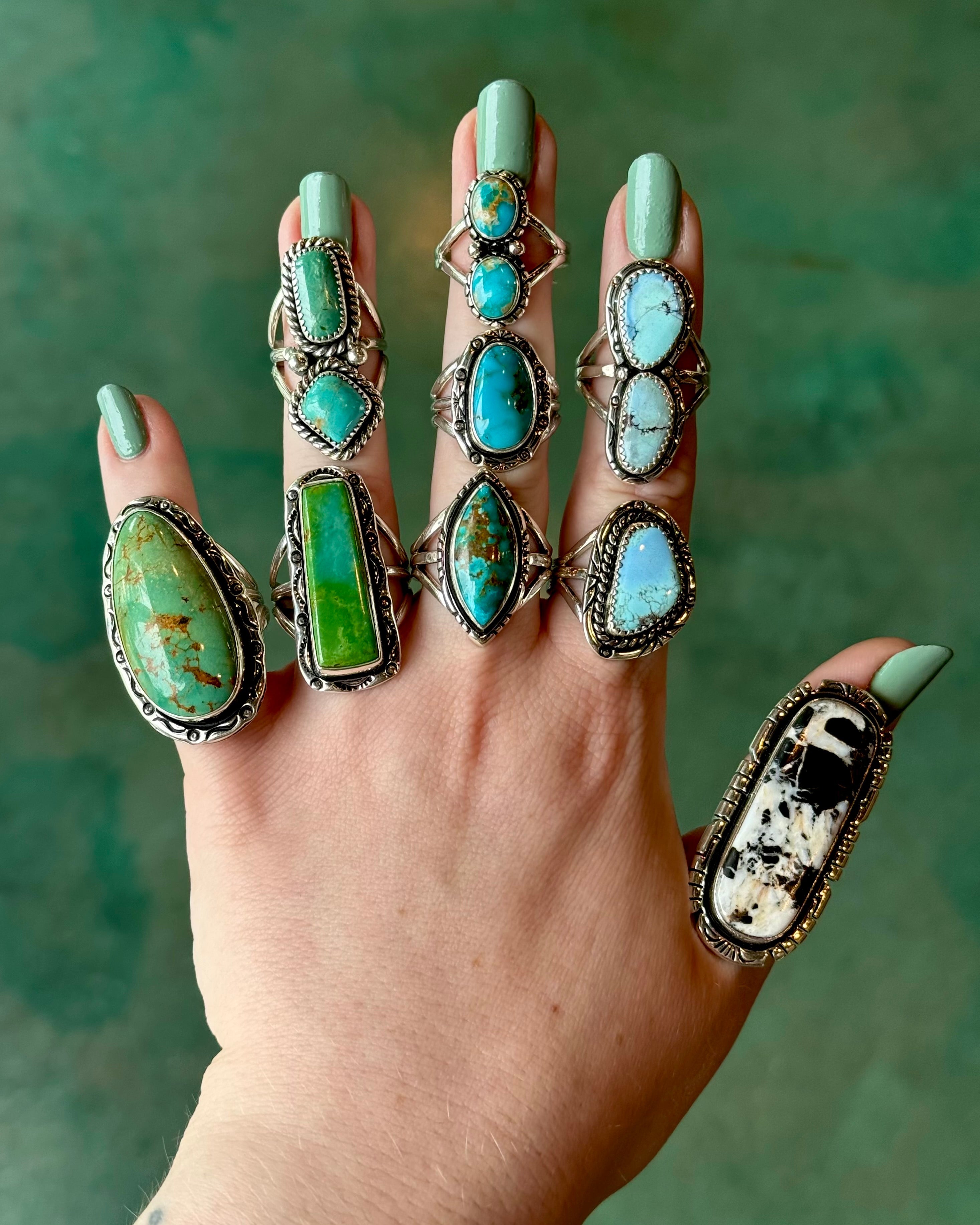 gemstone rings