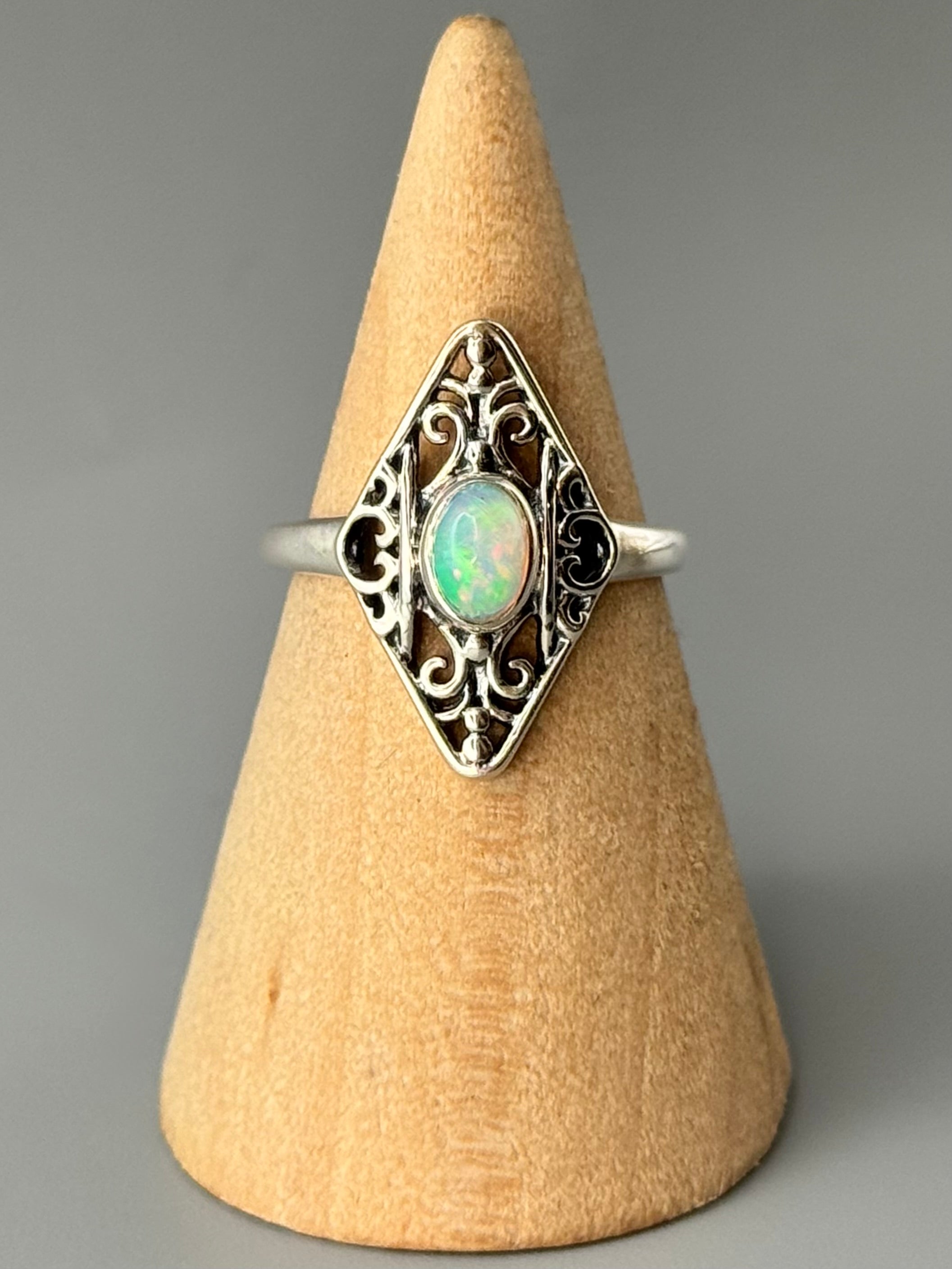 •ETHIOPIAN OPAL - MORIA• sterling silver ring (various sizes)