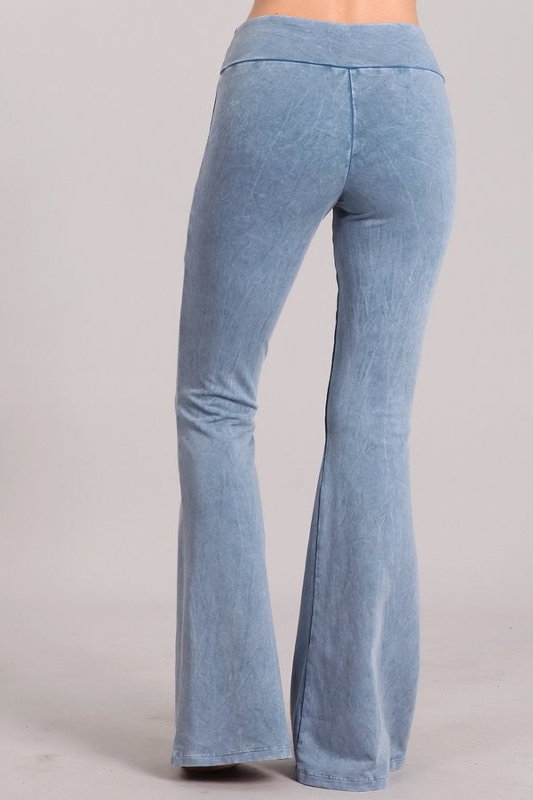 •CHER - LIGHT DENIM• cotton blend bell bottoms