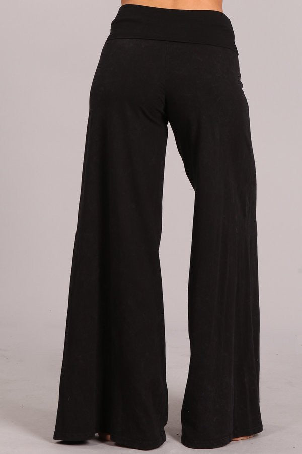 •BIANCA• cotton blend wide leg pants