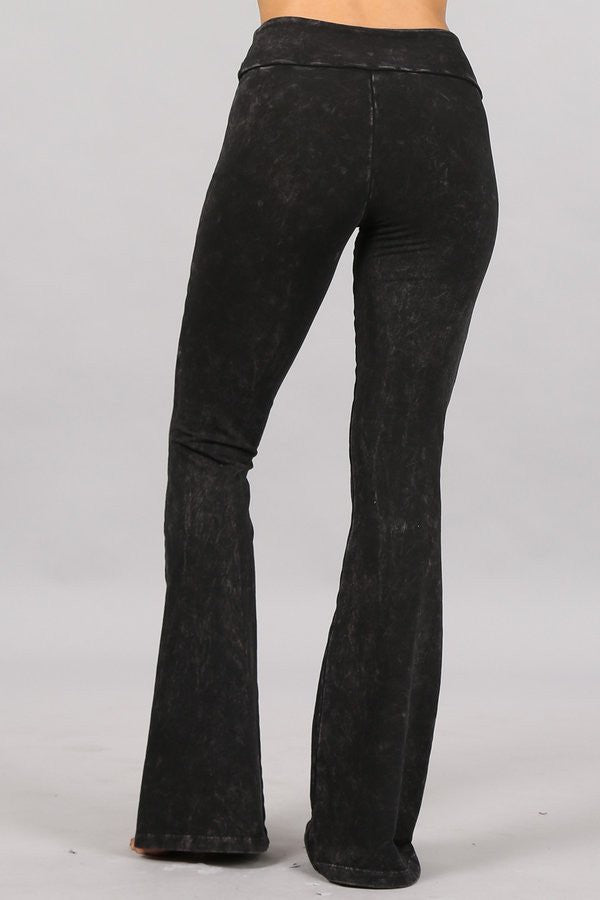 •CHER - BLACK• cotton blend bell bottoms