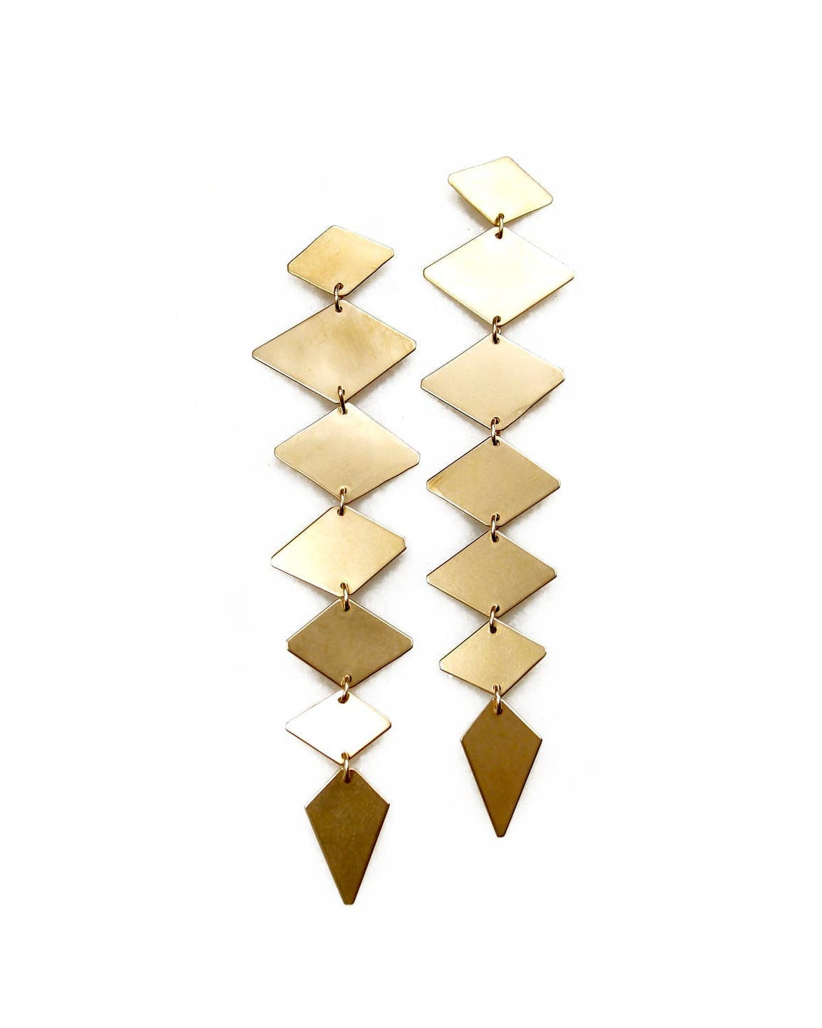 •DIAMOND LINA• gold post earrings