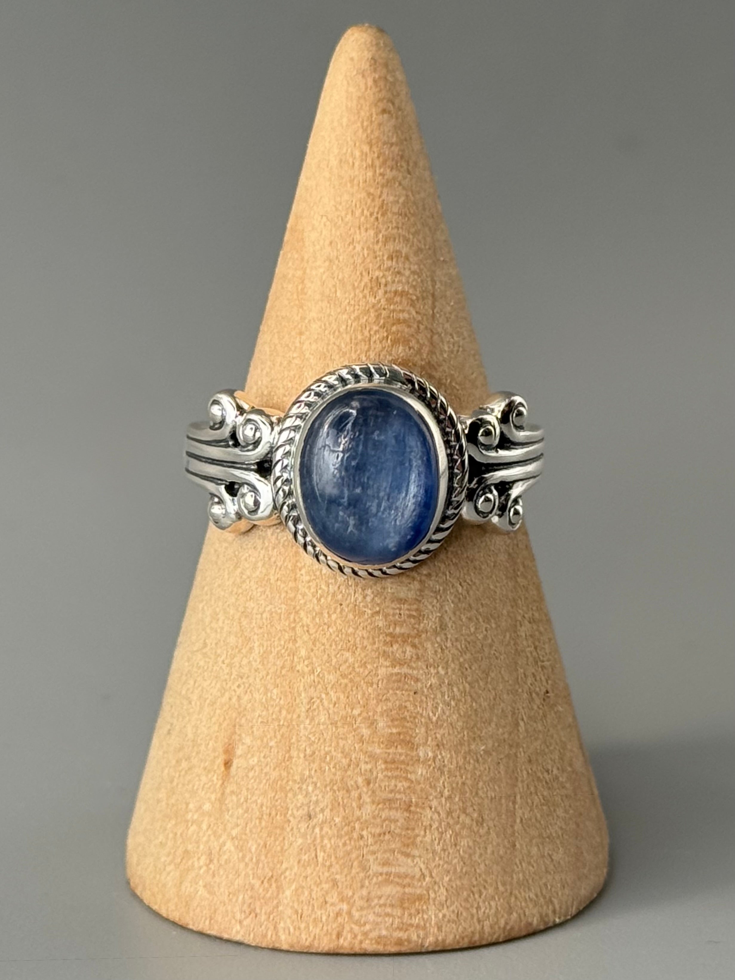 •KYANITE - GALE• sterling silver ring (various sizes)