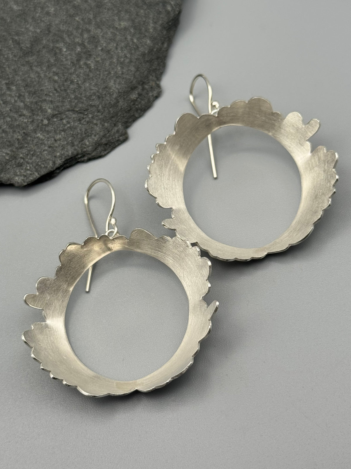 •CLOUD• sterling silver dangle earrings