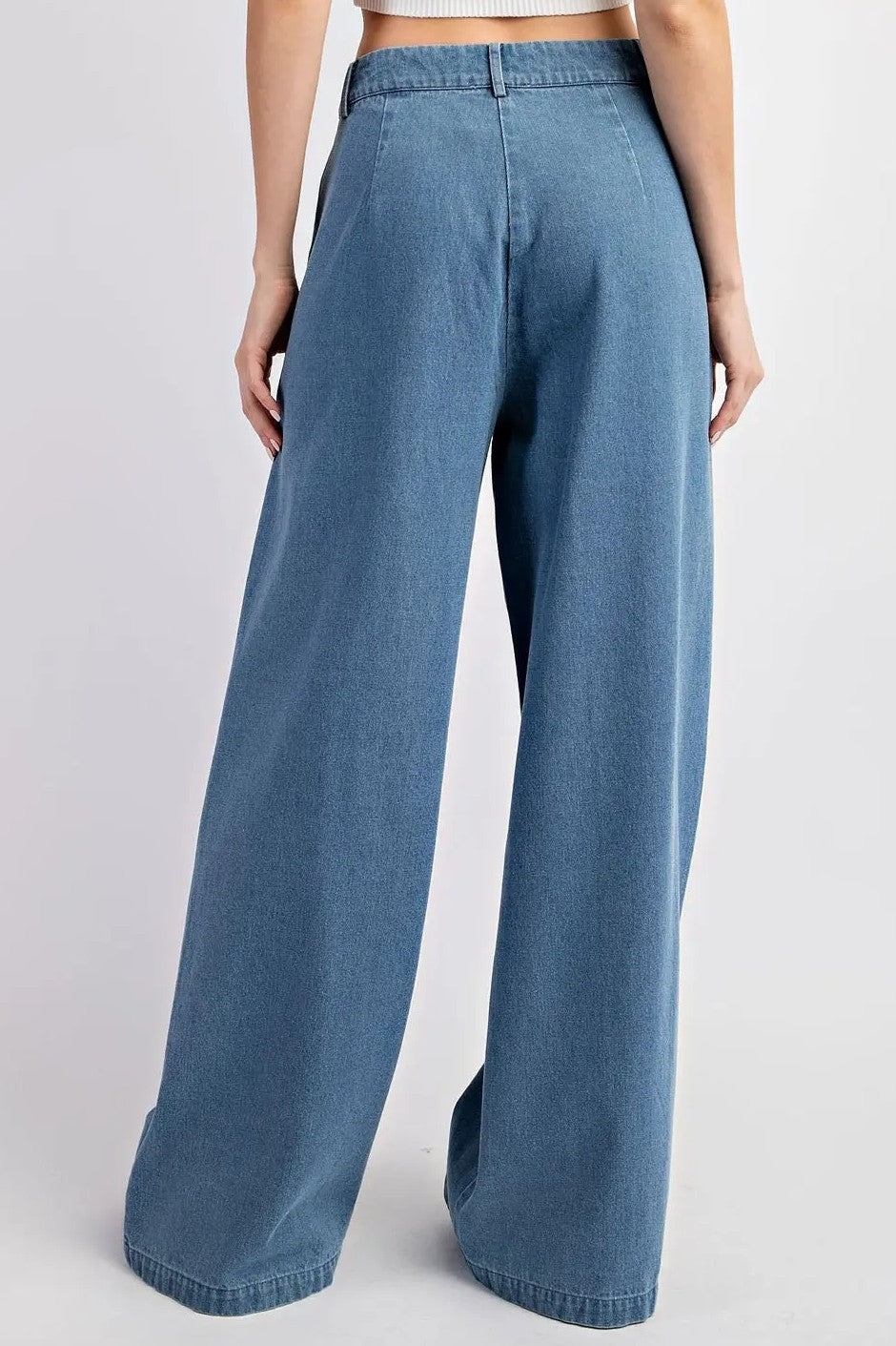•MILA• wide leg denim pants