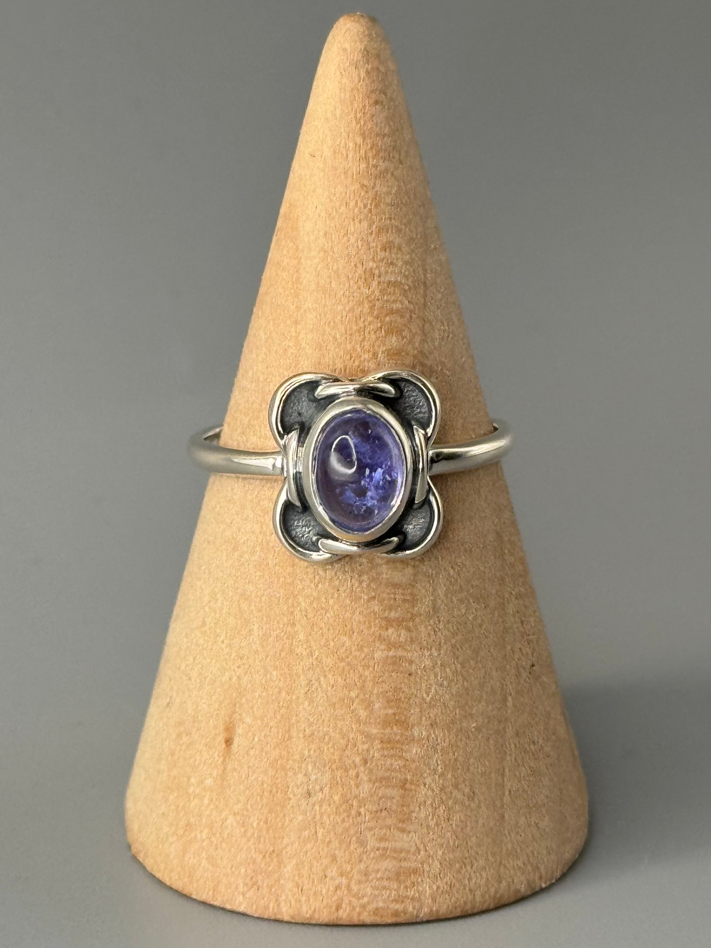 •TANZANITE - MARIPOSA• sterling silver ring (various sizes)