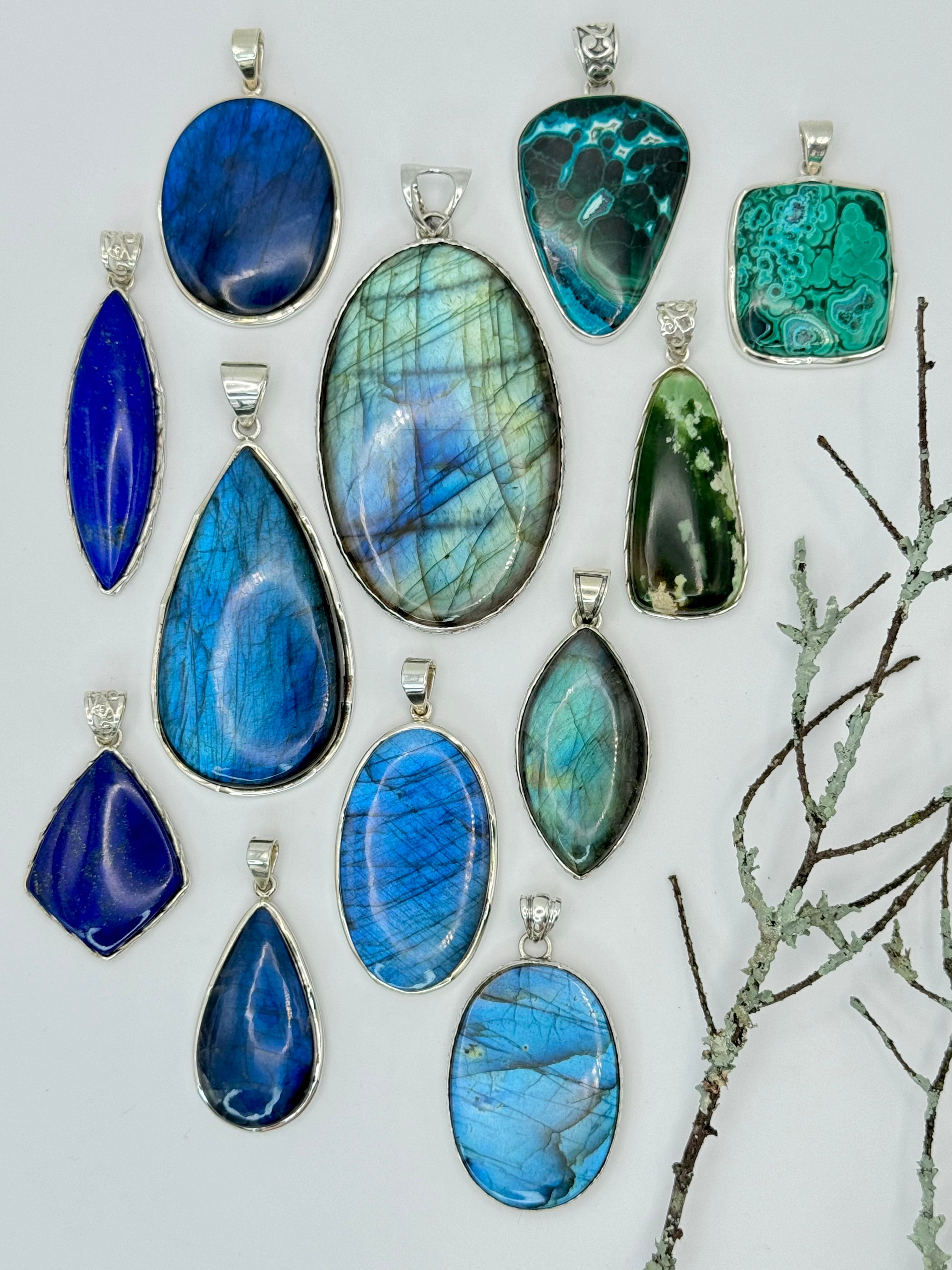 •WATER• pendants