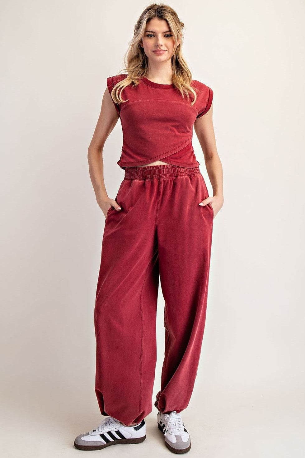 •NOVA• comfy cotton blend top