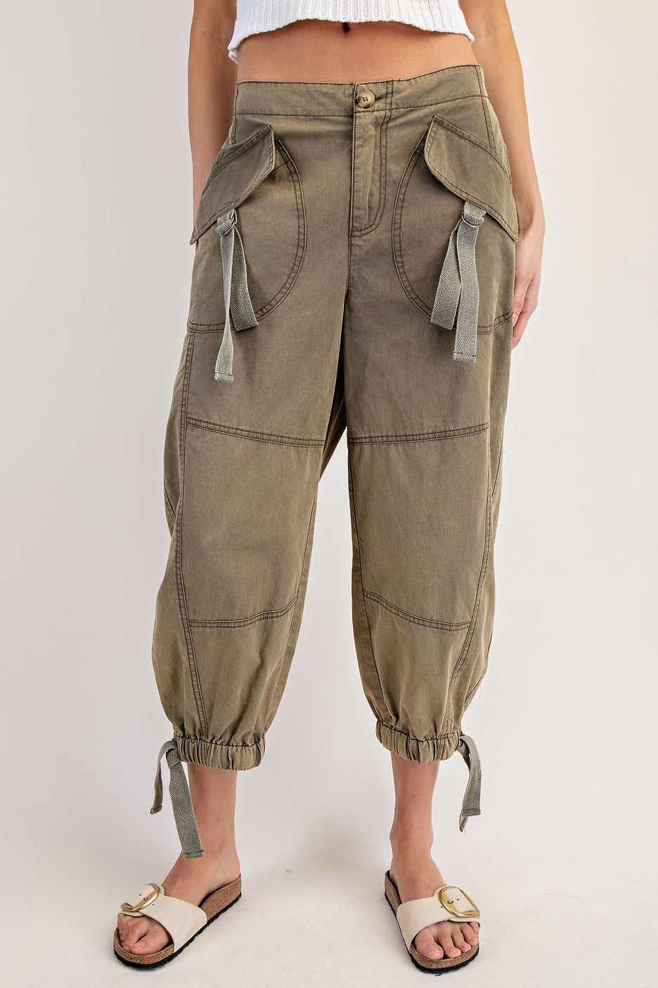 •PRESCOTT• cargo jogger pants