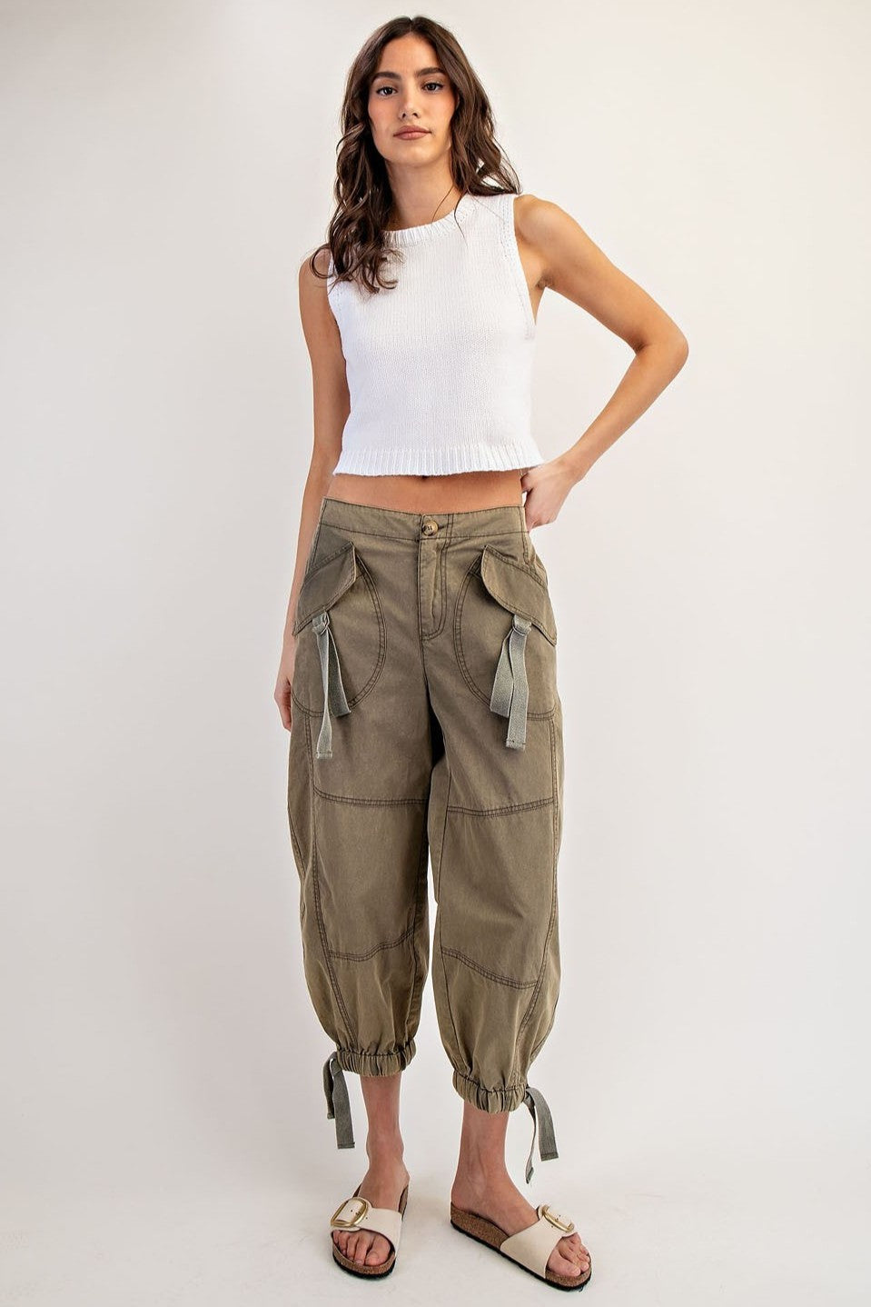 •PRESCOTT• cargo jogger pants
