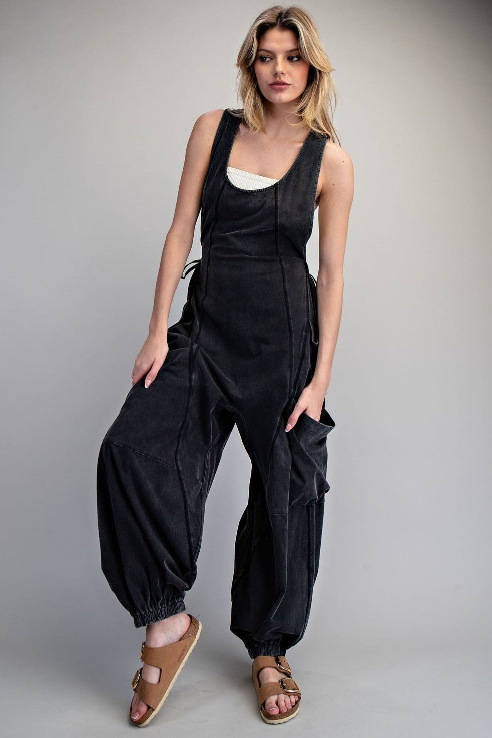 •ROWAN• cotton blend jumpsuit