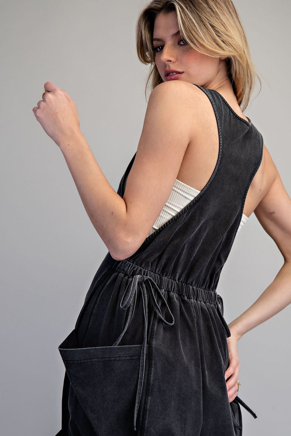 •ROWAN• cotton blend jumpsuit