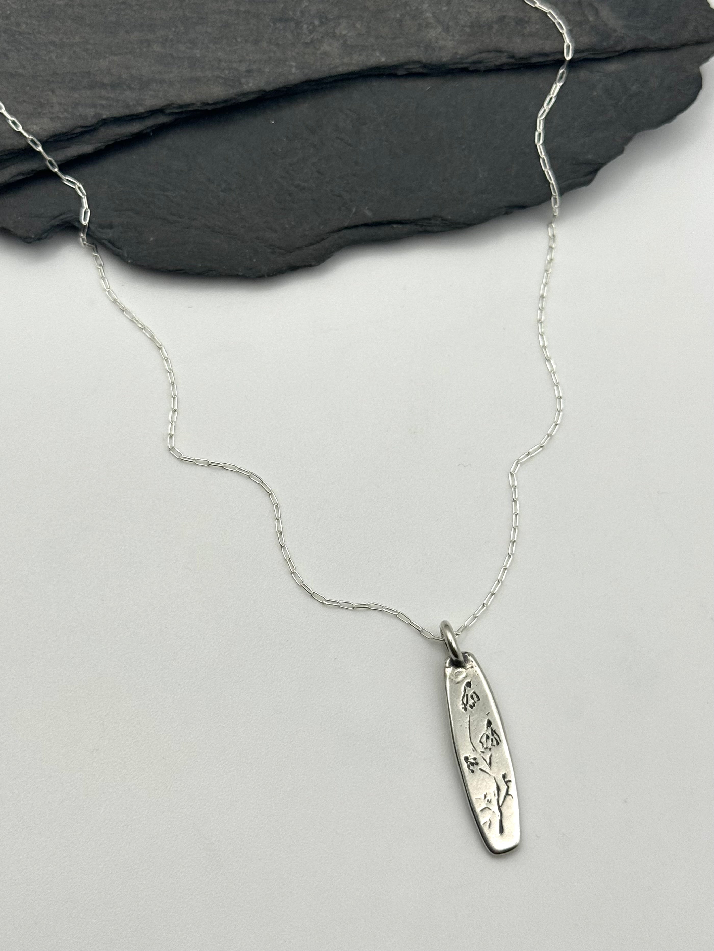 •CHAMOMILE• sterling silver necklace