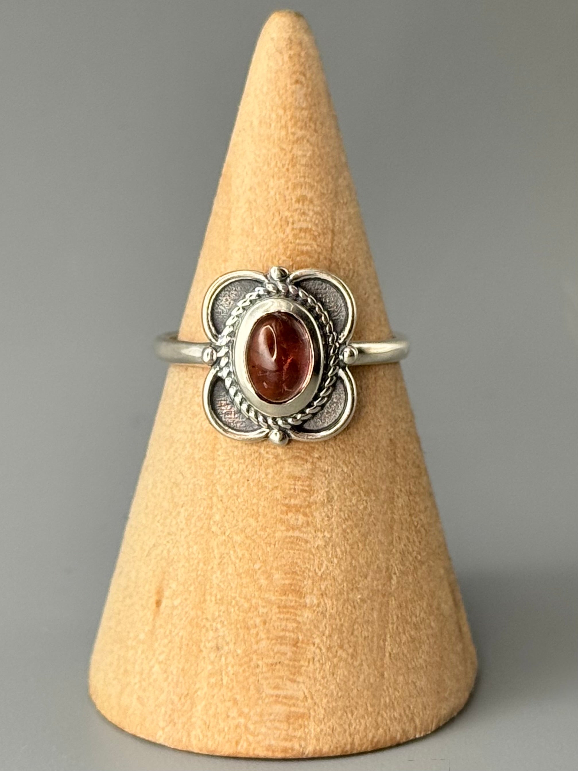 •TOURMALINE - MARIPOSA• sterling silver ring (size 7)