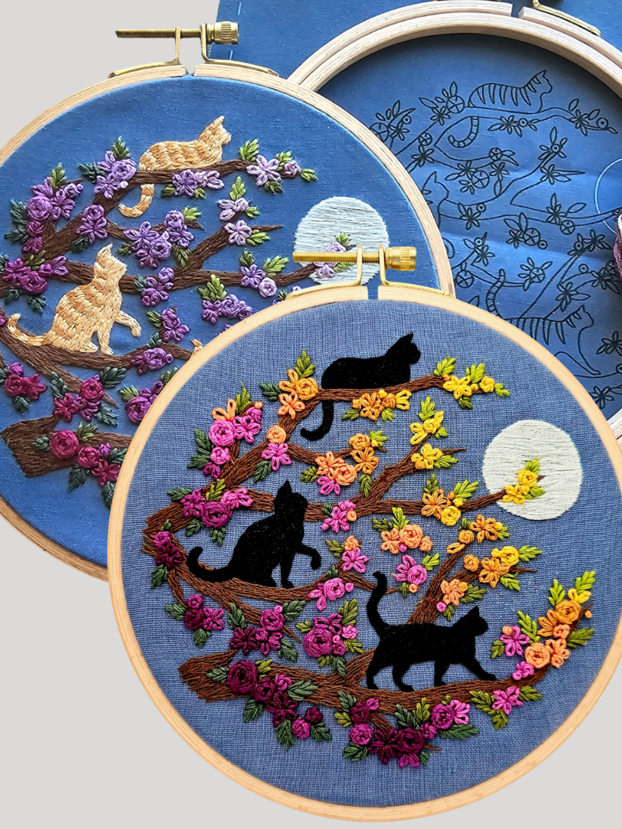 •CATWALK• beginner-ish friendly embroidery kit