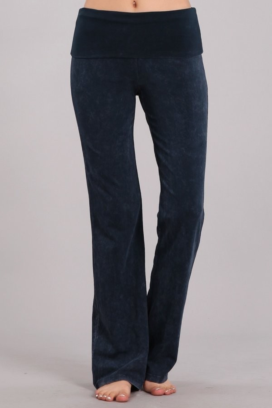 •BOWIE• cotton blend bootcut pants (USA)