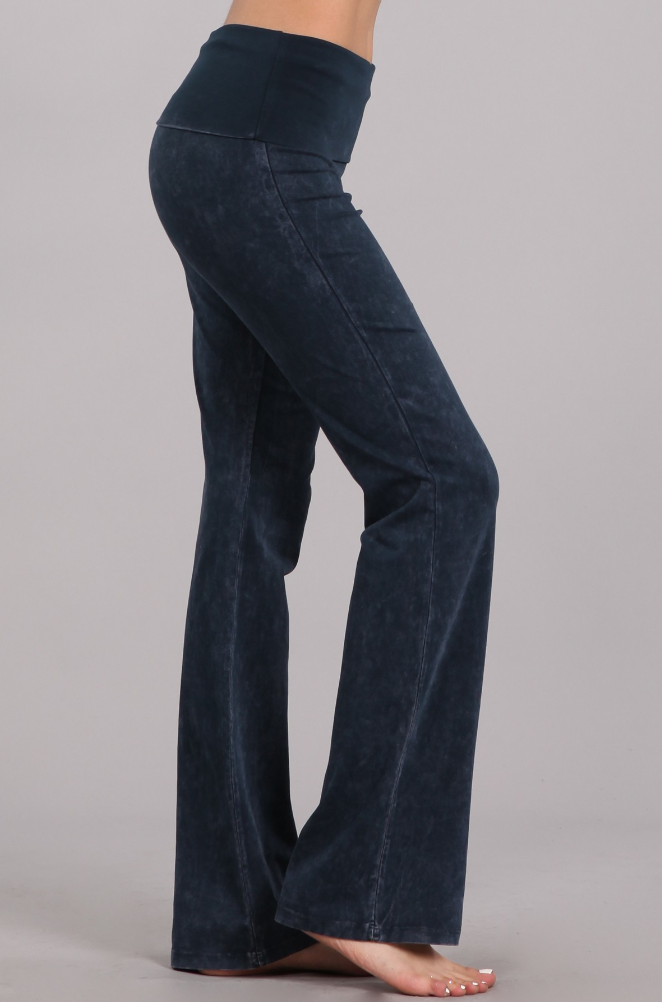 •BOWIE• cotton blend bootcut pants (USA)